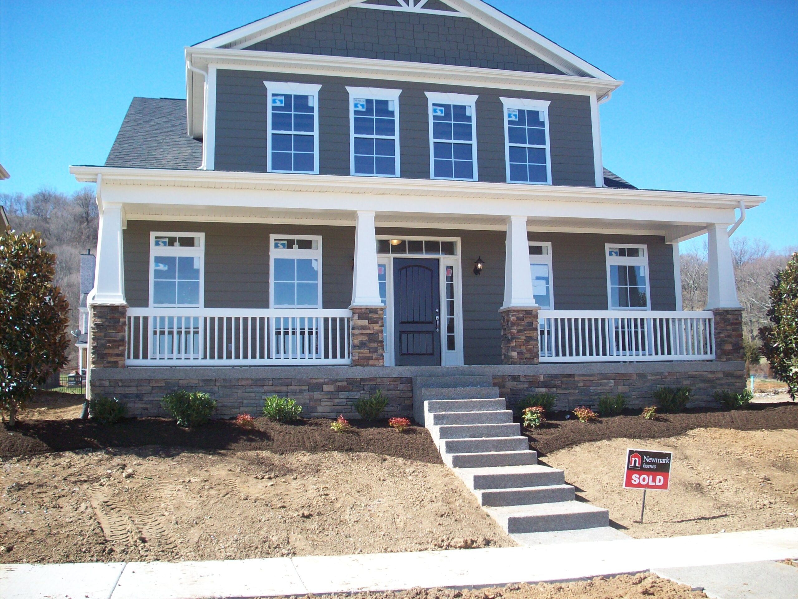 decorative porch and custom deck in Nashville, TN