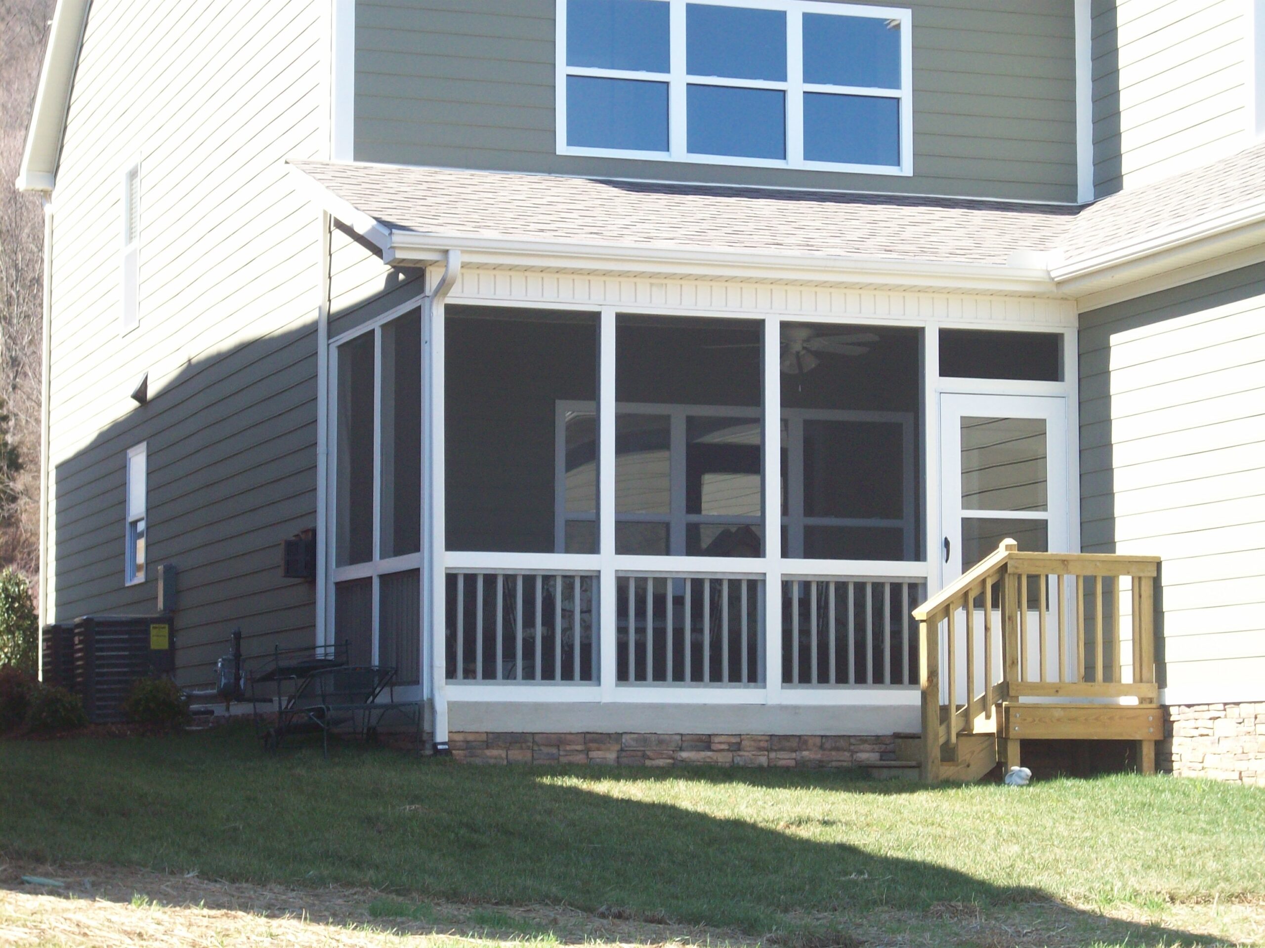 Screened porch