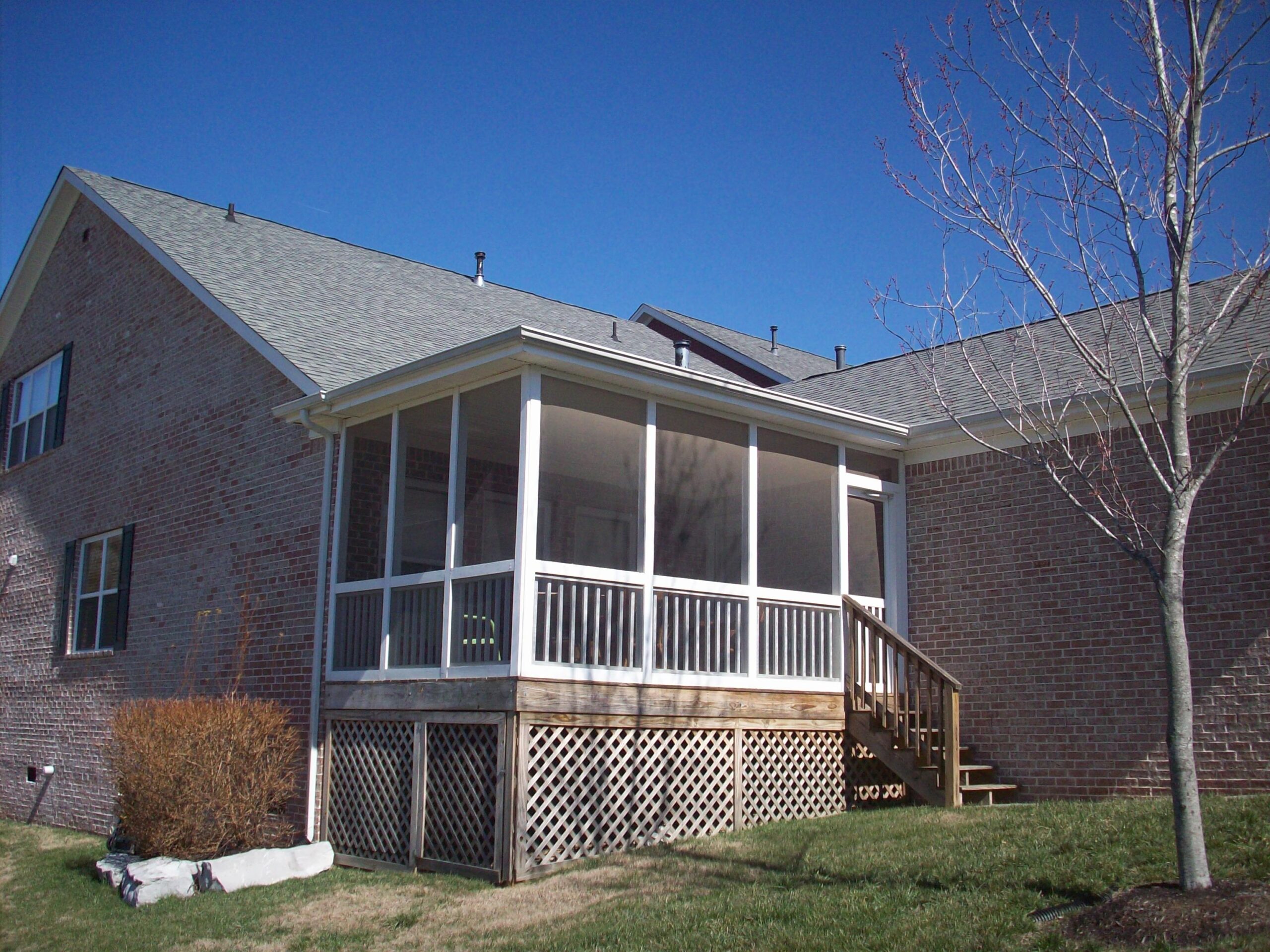 how to build a screen porch