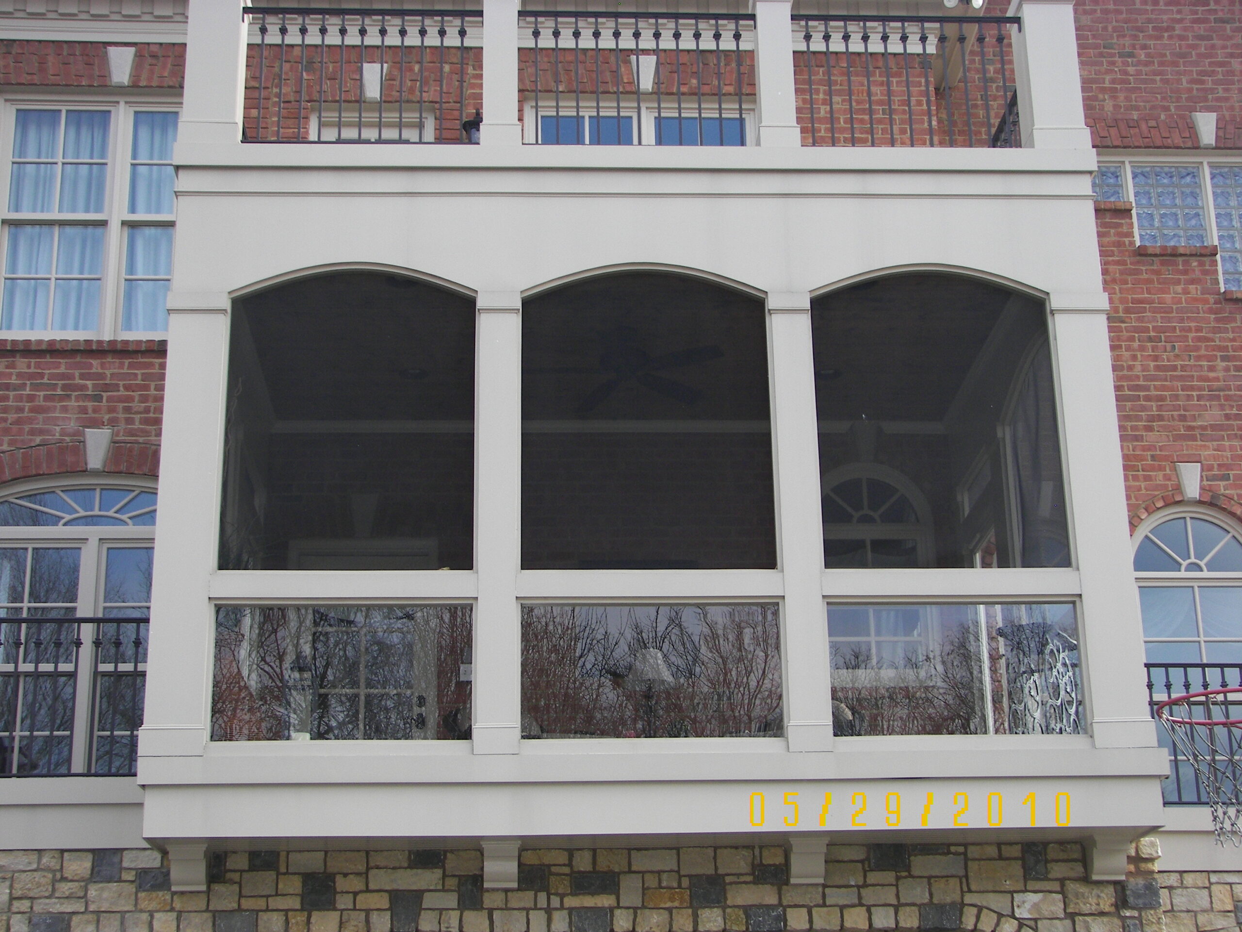 Screened porch