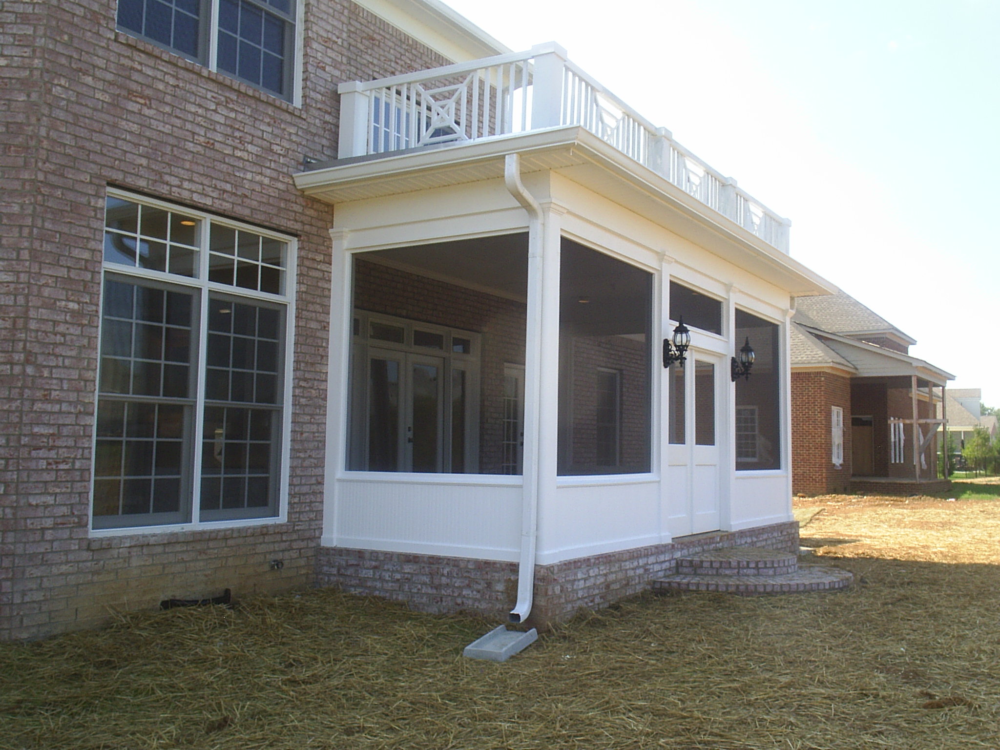 custom screened porch